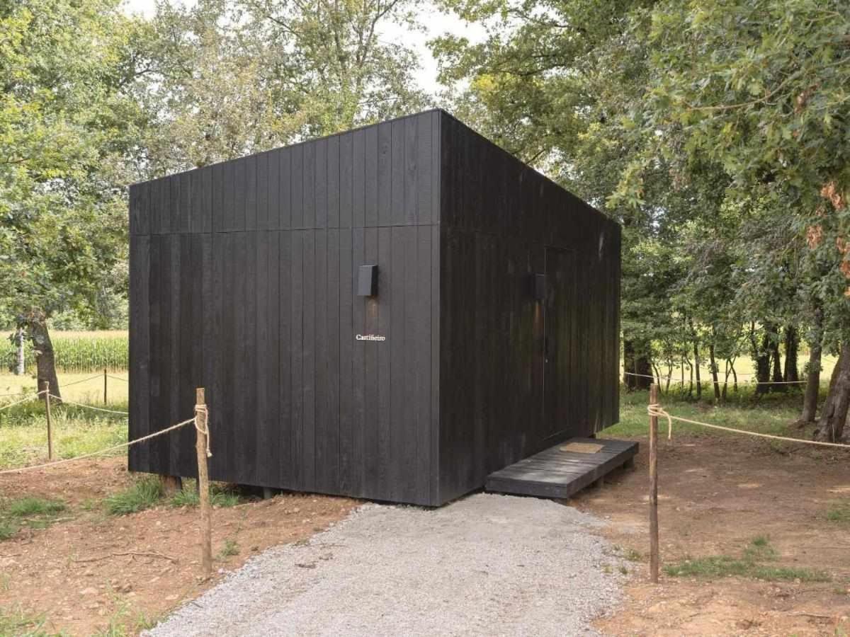 A Leira 116 Cabanas De Diseno Sarria Kültér fotó