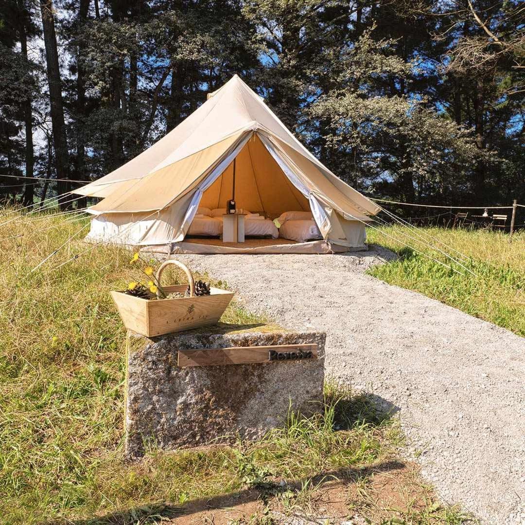 A Leira 116 Cabanas De Diseno Sarria Kültér fotó