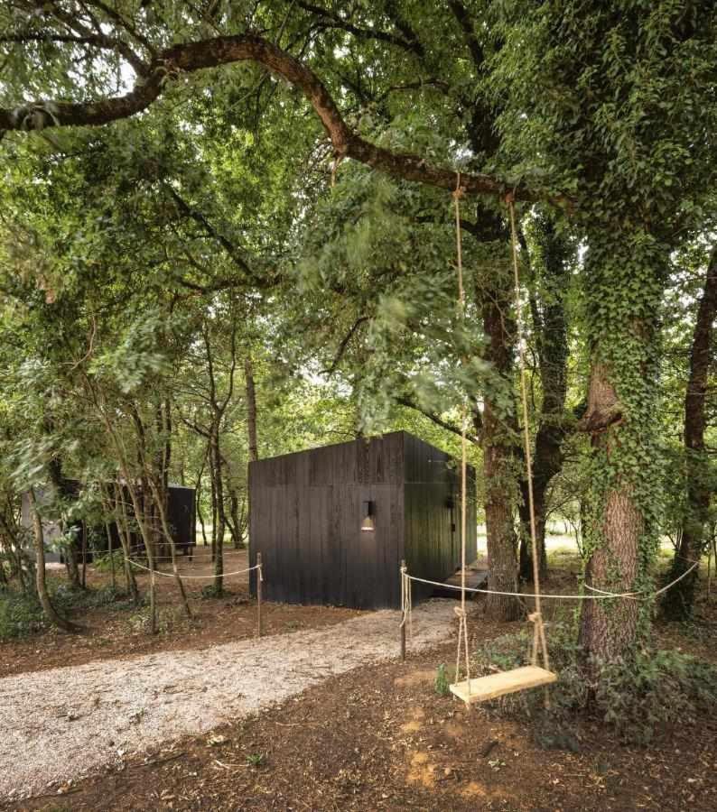 A Leira 116 Cabanas De Diseno Sarria Kültér fotó